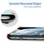 ESR Tempered-Glass Full-Coverage Screen Protector for iPhone 11 Pro Max/XS Max [2-Pack], Full Screen Coverage, 3D Curved Edges, Easy Installation, Case-Friendly Glass Screen Protector for iPhone 6.5&quot