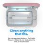 PhoneSoap 3 UV Smartphone Sanitizer & Universal Charger | Patented & Clinically Proven UV Light Disinfector | (Orchid)