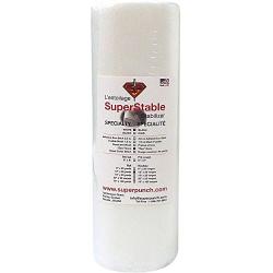 H2O&quotEau" Gone White FSL 12 inch x 25 Yard Roll. Wash n Gone - Wash Away - SuperStable Embroidery Stabilizer Backing