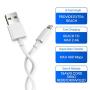 iPhone Charger, Lightning Cable AUNC 3PACK 6Ft USB Charging Cable High Speed Data Sync Transfer Cord Compatible with iPhone 11/11 Pro Max/XS MAX/XR/XS/X/8/7/Plus/6S/iPad(White) …