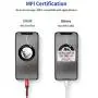 JSAUX Lightning to 3.5mm Audio Cable 6FT, [Apple Mfi Certified] iPhone Audio Headphone Jack Cable Lightning to Aux Cord Compatible with iPhone SE/11/11 Pro/11 Pro Max/X XR XS XS Max 8 8P 7 7P-Red