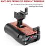SMALLRIG NATO Handle Wooden Handgrip for BMPCC 4K & 6K and Z-CAM E2, Compatible with Samsung T5 SSD – HSN2270