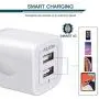 USB Wall Charger, Charger Adapter, Ailkin 2-Pack 2.1Amp Dual Port Quick Charger Plug Cube Replacement for iPhone 7/6S/6S Plus/6 Plus/6/5S/5, Samsung Galaxy S7/S6/S5 Edge, LG, HTC, Huawei, Moto, Kindle USB Wall Charger, Charger Adapter, Ailkin 2-Pack 2.1Amp Dual Port Quick Charger Plug Cube Replacement for iPhone 7/6S/6S Plus/6 Plus/6/5S/5, Samsung Galaxy S7/S6/S5 Edge, LG, HTC, Huawei, Moto, Kindle