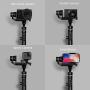 FeiyuTech G6 Plus 3-Axis Handheld Gimbal Stabilizer,Fits Mirrorless Camera, Pocket Camera, GoPro DJI OSMO Action Camera, Smartphone,Payload 3.3 lb,Splashproof