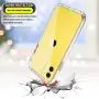 GESMA for iPhone 11 Screen Protector and Case, [1 Case+3 Screen Protectors+2 Camera Protectors][All-IN-ONE] Full Body Protective Case with Tempered Glass Screen Protecot for iPhone 11(Clear)