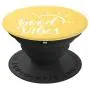 Good Vibes Cute Yellow Sun Beach Positive Energy Quotes Gift PopSockets Grip and Stand for Phones and Tablets Good Vibes Cute Yellow Sun Beach Positive Energy Quotes Gift PopSockets Grip and Stand for Phones and Tablets