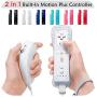 Bluetooth Mobile Game Controller, for 2 in 1 Wireless Remote Controllers Built-in Motion Plus for Nunchuck for Gamepad Joystick Video Game Accessories