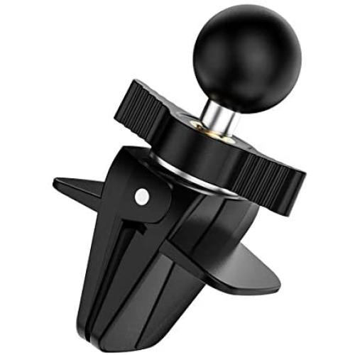 VICSEED Vent Clip for Air Vent Car Phone Mount, Twist-Lock Stable Vent Clip for Cell Phone Holder for Car, Ball Head 17mm