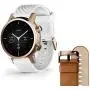 Moto 360 3rd Gen 2020 - Wear OS by Google - The Luxury Stainless Steel Smartwatch with Included Genuine Leather and High-Impact Sports Bands - Gold Moto 360 3rd Gen 2020 - Wear OS by Google - The Luxury Stainless Steel Smartwatch with Included Genuine Leather and High-Impact Sports Bands - Gold