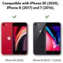Caseology Full Cover Tempered Glass for Apple iPhone SE 2020 Screen Protector for iPhone 8/7 with Installation Kit - 2 Pack