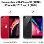 Caseology Full Cover Tempered Glass for Apple iPhone SE 2020 Screen Protector for iPhone 8/7 with Installation Kit - 2 Pack