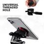 IMStick Multipurpose Magnetic Phone Mount - Revolutionary Phone Holder for Car, Bike and Home - Stable Magic Mount Phone Stand for Desk - Phone Grip with Wires - Stylish Design Bike Phone Mount