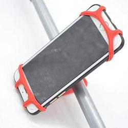 Mountain Bike Bicycle Stand Holder Navigation Silicone Strap Mobile Phone Bracket For Motorbike Accessories