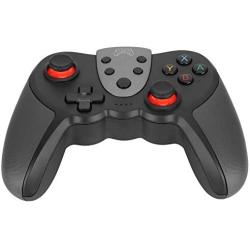 Mobile Gaming Controller, Wireless Mobile Controller Support for NFC, Vibration and Gyro Functions Bluetooth Gamepad for Switch/Switch Lite Console Cellphone Gamepad Accessories(Black)