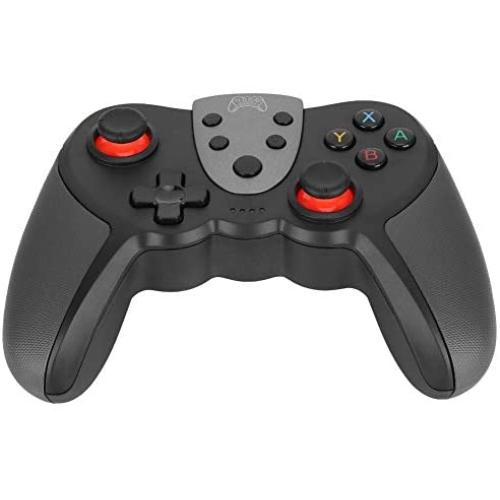 Mobile Gaming Controller, Wireless Mobile Controller Support for NFC, Vibration and Gyro Functions Bluetooth Gamepad for Switch/Switch Lite Console Cellphone Gamepad Accessories(Black)