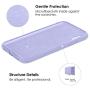 Vinve Liquid Silicone Case for Samsung Galaxy A10e, Gel Rubber Full Body Protection Shockproof Cover Slim Fit Case Drop Protection Case (Purple.)