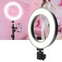 Fill Light, ABS & Metal 6.5 inch LED Live Streaming Ring Light Studio Photography Selfie Tattoo Fill Light(Color: Black)