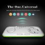 MorjavaMini Portable Wireless Bluetooth Controller Joystick Remote Gamepad Music Player Camera Shutter Google Cardboard Virtual Reality Headset 3D Glasses for Mobile Phones PC(Green)