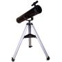 Levenhuk Skyline Base 100S Telescope – Easy-to-Use Newtonian Reflector for Beginners, Producing Sharp, Clear and Detailed Image
