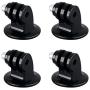 Sametop Tripod Mount Adapter Compatible with GoPro Hero 8, 7, 6, 5, 4, Session, 3+, 3, 2, 1, Hero (2018), Fusion, DJI Osmo, Sjcam, Xiaoyi Action Cameras (4 Packs)