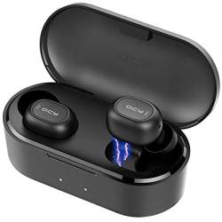 Tepoinn Wireless Earbuds, Bluetooth 5.0 True Wireless Earphones with Microphone,One-Step Pairing,35H Playing in-Ear Bluetooth Headphones Sports Headset, Black