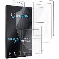 Inskin Tempered Glass Screen Protector, fits Top LCD with HD PET Film, fits Bottom LCD, fits New Nintendo 3DS XL. 6-Pack.