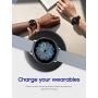 Samsung Qi Certified Fast Charge Wireless Charger Pad (2019 Edition) with Cooling Fan for Galaxy Phones, Watches and Apple Iphone Devices - US Version