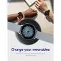 Samsung Qi Certified Fast Charge Wireless Charger Pad (2019 Edition) with Cooling Fan for Galaxy Phones, Watches and Apple Iphone Devices - US Version