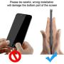 for iPhone 6S Plus Screen Replacement Black with Front Camera,Proximity Sensor,Earpiece, Bsz4uov 3D Touch LCD Display Digitizer for A1687, A1634, A1699, Screen Protector, w/Repair Tools