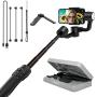 Feiyutech Vimble 2S 3-Axis Smartphone Gimbal Handheld Stabilizer 180mm Extendable Pole Tripod foriPhone X,iPhone XR,iPhone Xs,iPhone 8,iPhone7Plus,Huawei P9,Samsung S8+S9 Plus,XIAOMI