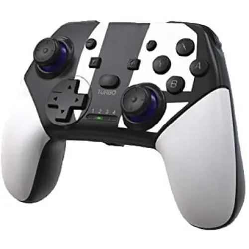 WUUW Gamepad Wireless Controller Wireless Game Controller Game Joystick Bluetooth Connection Dual Motor Dual Vibration Function, for iOS Android Mobile Phone Pc-Style4 WUUW Gamepad Wireless Controller Wireless Game Controller Game Joystick Bluetooth Connection Dual Motor Dual Vibration Function, for iOS Android Mobile Phone Pc-Style4