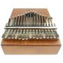 Lark Music 17 Key Mahogany Kalimba African Thumb Piano Finger Percussion Keyboard Portable Music Instrument Key C