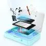 Phone Sterilizer with Wireless Charging, Samrtphone Sterilizer Cleaner with Aromatherapy Function Phone Sterilizer with Wireless Charging, Samrtphone Sterilizer Cleaner with Aromatherapy Function