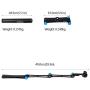 Smatree 3 Way Foldable Pole/Monopod Compatible for GoPro MAX/Hero 8/7/6/5/4/3 Plus/2018,Logitech Webcam C925e C922x,DJI OSMO