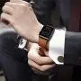 KYISGOS Compatible with iWatch Band 44mm 42mm, Genuine Leather Replacement Band Strap Compatible with Apple Watch Series 5 4 3 2 1 42mm 44mm, Brown Band with Black Adapter KYISGOS Compatible with iWatch Band 44mm 42mm, Genuine Leather Replacement Band Strap Compatible with Apple Watch Series 5 4 3 2 1 42mm 44mm, Brown Band with Black Adapter