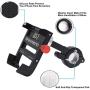 PROMEND Bike Phone Mount Holder for Bicycle Motorcycle, Adjustable iPhone Mount Holder Up to 7", Aluminium, Bike Handlebars, Universal Fits for iPhone 11, X, XR, 8 | 8 Plus, Galaxy S10, S9, S8 etc.