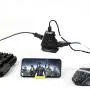 YDFXWXZ Game Controller for iOS 9 Above Quick-Aiming PC,Adapter Plug and Play Mobile Phone PUBG Gaming Keyboard Mouse Converter-a