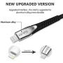 KINPS Apple MFI Certified Lightning Cable 10FT, Upgrade iPhone Charger Cord Compatible with iPhone Xs Max/XS/XR/X/8 Plus/8/7 Plus/7/6S Plu/6Ss, iPad, (Black)