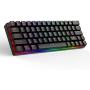 DIERYA Mechanical Gaming Keyboard 60% True RGB Backlit Bluetooth 4.0 Wired/Wireless LED Computer Keyboard for Multi-Device iPhone Android Mobile PC Laptop - Cherry MX Red Equivalent Switch (DK-63)