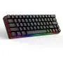 DIERYA Mechanical Gaming Keyboard 60% True RGB Backlit Bluetooth 4.0 Wired/Wireless LED Computer Keyboard for Multi-Device iPhone Android Mobile PC Laptop - Cherry MX Red Equivalent Switch (DK-63)