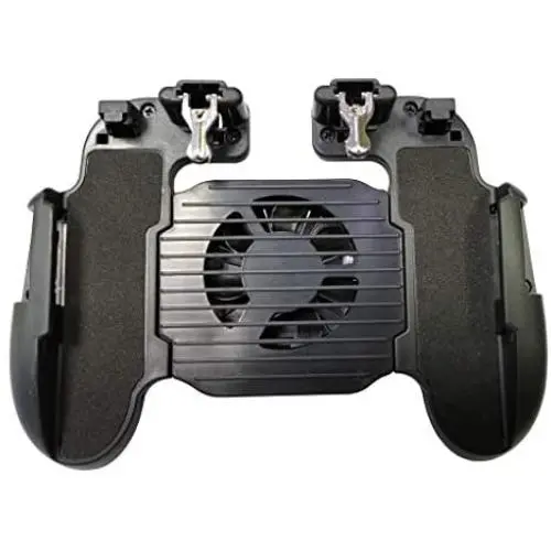 Boliaman Gaming Grip with Portable Charger Cooling Fan,for PUBG Mobile Controller Mobile Game Trigger Joystick for 4-6.5" Phone Boliaman Gaming Grip with Portable Charger Cooling Fan,for PUBG Mobile Controller Mobile Game Trigger Joystick for 4-6.5" Phone