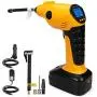 CARYWON Portable Air Compressor Pump Cordless Tire Inflator with Digital Display and LED Lights ,Built-in Power Bank Perfect for Car Bicycle Air Mattresses Airboat Airbed Basketballs CARYWON Portable Air Compressor Pump Cordless Tire Inflator with Digital Display and LED Lights ,Built-in Power Bank Perfect for Car Bicycle Air Mattresses Airboat Airbed Basketballs