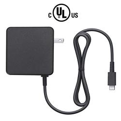 AmazonBasics Dual Voltage USB Type-C to AC Power Adapter Charger for Nintendo Switch - 6 Foot Cable, Black