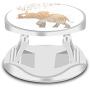 Expanding Stand and Grip for Smartphones and Tablets, Multi-Function Mounts and Stands Kit Car Mount iPhone Holder Collapsible - Golden Elephant