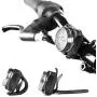 Ascher USB Rechargeable Bike Light Set,Super Bright Front Headlight and Rear LED Bicycle Light,650mah Lithium Battery,4 Light Mode Options(2 USB cables and 4 Strap Included) Ascher USB Rechargeable Bike Light Set,Super Bright Front Headlight and Rear LED Bicycle Light,650mah Lithium Battery,4 Light Mode Options(2 USB cables and 4 Strap Included)