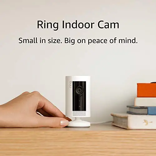 Ring Indoor Cam, Compact Plug-In HD security camera with two-way talk, White, Works with Alexa – 2-Pack Ring Indoor Cam, Compact Plug-In HD security camera with two-way talk, White, Works with Alexa – 2-Pack