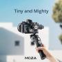 Moza Mini-P 3-axis Gimbal Stabilizer for Smartphones Action Cameras Compact Cameras & Light Mirrorless Cameras, 900g/1.98 lbs Max Payload 12H Runtime Horizontal/Vertical Shooting Modes Camera Control