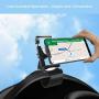 Cutier Car Dashboard Phone Holder Air Vent Mount 360 Degree Rotation Adjustable Mobile Clip Stand Suitable for 4-7 Inches Smartphones