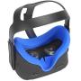 MASiKEN Face Mask for Oculus Quest, Professional Silicone Face Cover, Face Pad Sweatproof Lightproof Washable (Blue)