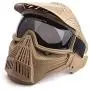 Anyoupin Paintball Mask, Airsoft Mask Full Face with Goggles Impact Resistant for Airsoft BB Hunting CS Game Paintball and Other Outdoor Activities